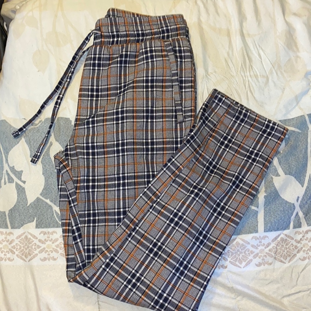 Plaid pants